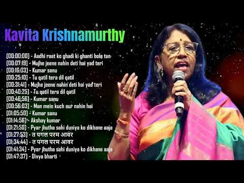 Kavita Krishnamurthy Best Hits 🌟 Hindi Songs & Soulful Melodies #KavitaKrishnamurthy #Bollywood