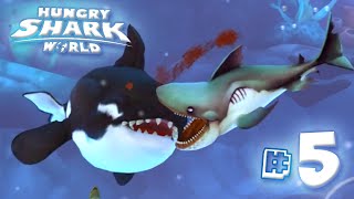 Megamouth Shark Vs Killer Whale - Hungry Shark World | Ep5 HD screenshot 5
