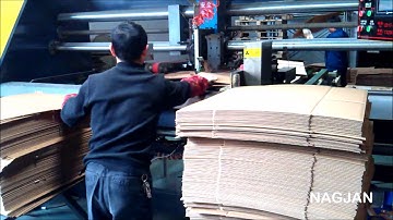 NAGJAN Brand New, 2 Piece Corrugated Board, Box Stitching Machine