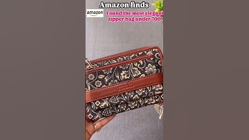 Amazon find elegant zipper bag😍 #shorts #youtubeshorts #amazon #zouk #purse #trending #viralvideo