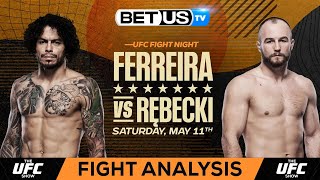 Diego Ferreira vs Mateusz Rebecki Fight Night | UFC Expert Predictions, UFC Picks and Best Bets