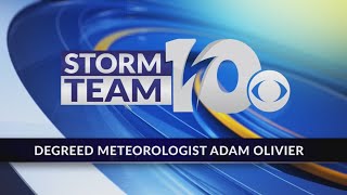 Adam's Friday noon forecast