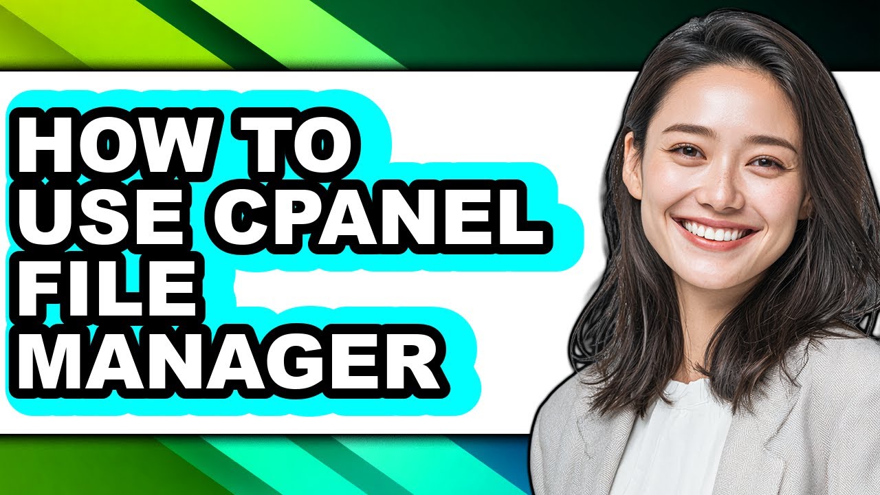 How to Use Cpanel File Manager - Step by Step - YouTube