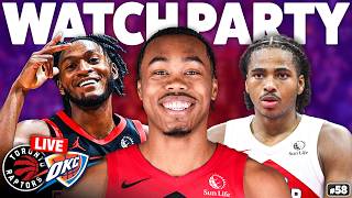Raptors vs Thunder LIVE Watch Along | Huge Test Against The Defending Champions