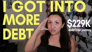 I GOT INTO MORE DEBT | my debt free journey, six figure student loan