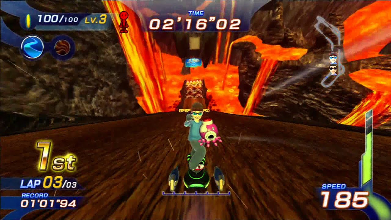 Sonic Free Riders: Magma Rift (Standard / Xbox Live) [1080 HD] - YouTube