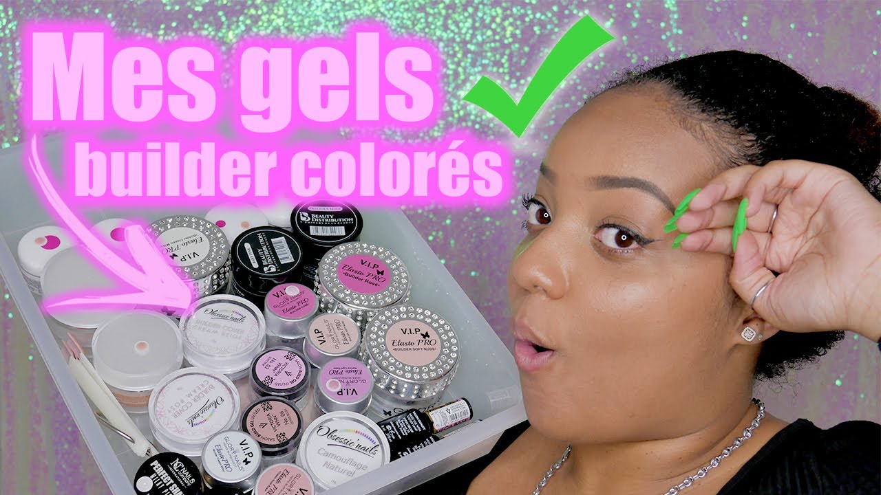 TOUS MES GELS DE CONSTRUCTION (COLORÉS) CAMOUFLAGE ROSE/BEIGE, BLANC