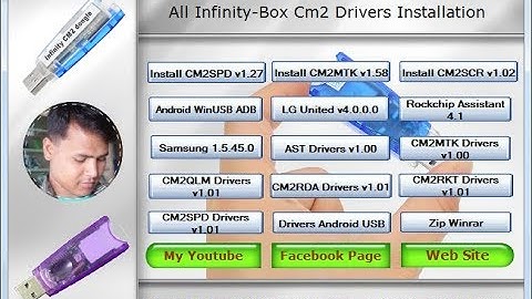 All Infinity-Box Cm2 Tool & Drivers Installation