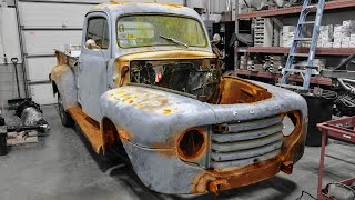 1949 Ford F3 5.0 Coyote Pickup Truck Build Project