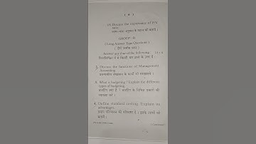 BBMKU Mcom sem 1 #2023 managerial accounting #mcom  #sem1 #bbmku