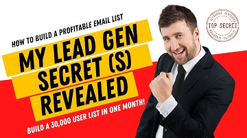 My Lead Gen Secret Part 2 | Build a Gigantic Email List