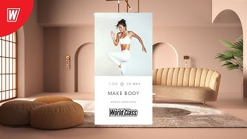 MAKE BODY с Ириной Смирновой | 5 сентября 2022 | Онлайн-тренировки World Class