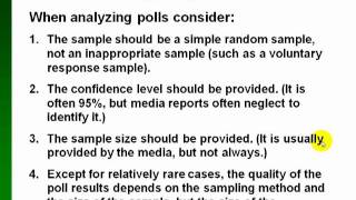 Stat 2010 Unit 5 - Part 1 of 3