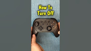 How to Turn Off a Nintendo Switch Pro Controller #switch #nintendoswitch