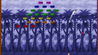 Worms Breakout gameplay (AnyKeySoft, 2003)