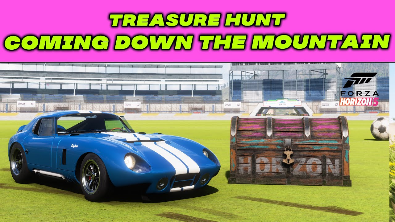 Treasure Hunt Summer Season Series 19 in Forza Horizon 5 | Shelby Coming Down The Mountain