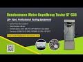 Bundesmann Water Repellency Tester GT-C38