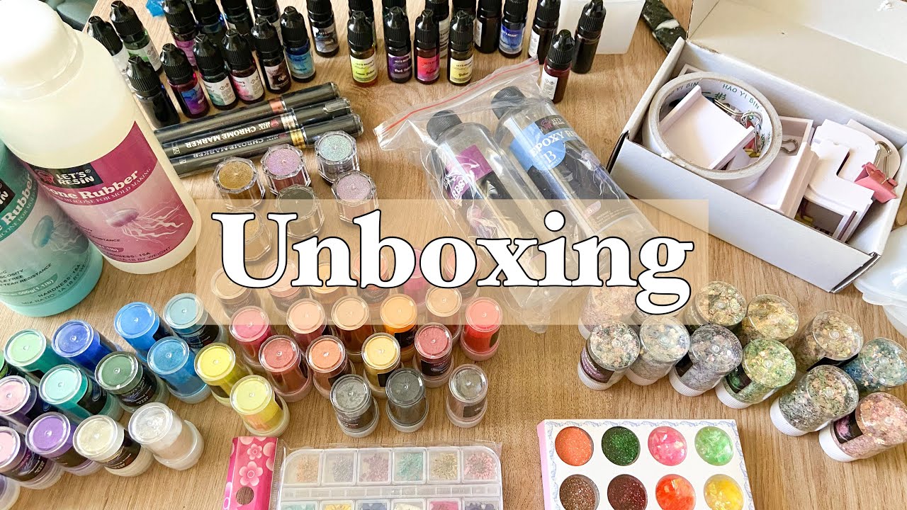 Huge Unboxing! 😍 Let's Resin