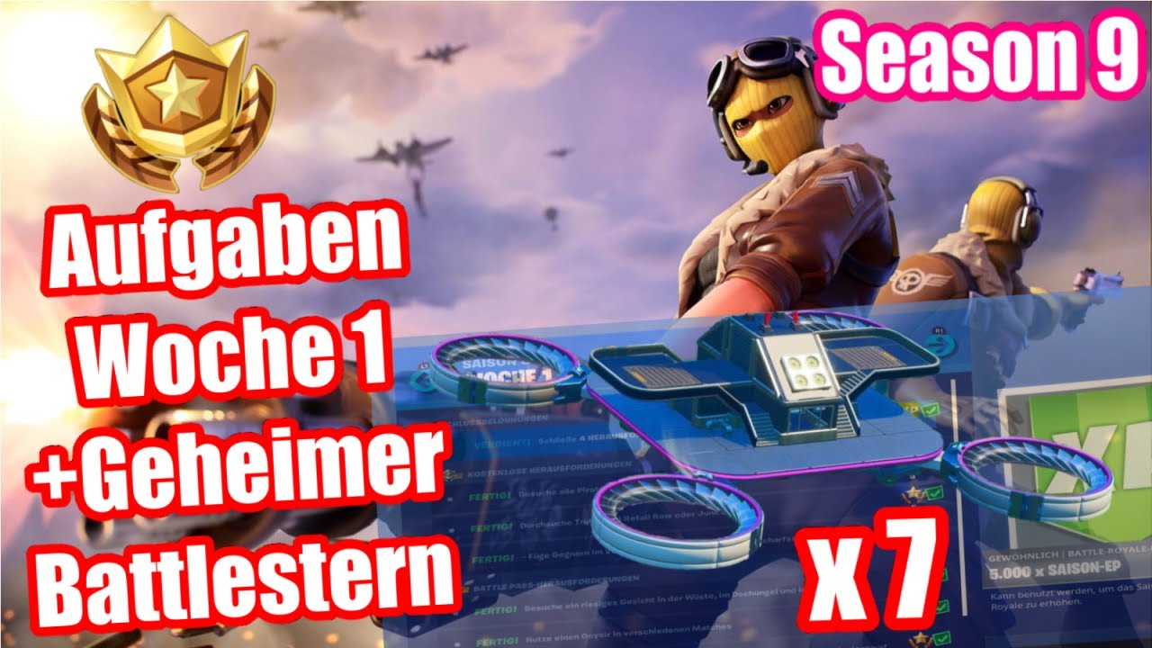 Season 9 Woche 1 Stern Season 9 Woche 1 Stern