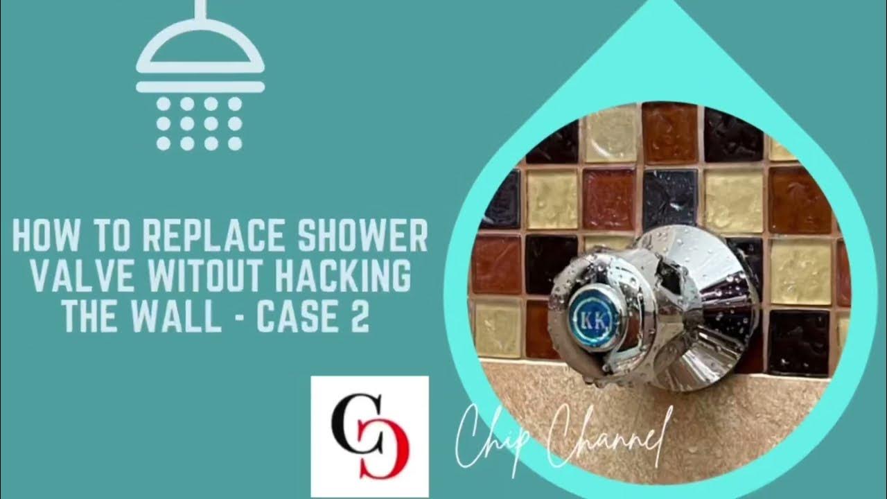 How to replace shower valve without hacking the wall case 2 YouTube