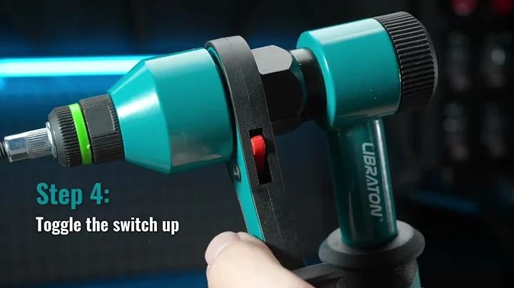 LIBRATON Ratcheting Rivet Nut Tool with SAE, Metric Mandrels and 100PCS Rivet Nuts