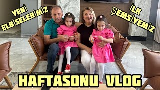 2 GÜNLÜK HAFTASONU VLOG | İKİZLERLE REELS ÇEKİMİ | İKİZLERİN İLK ŞEMSİYESİ | KAHVALTIYA GİTTİK