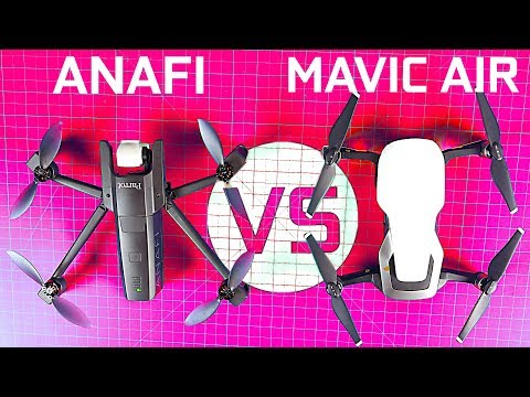 Parrot Anafi vs DJI Mavic Air - What's the Best Compact Drone?
