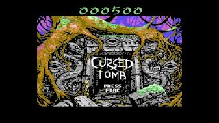 Cursed Tomb - Gameplay - First Run - Commodore 64