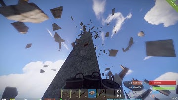 Huge Rust Tower Destroyed