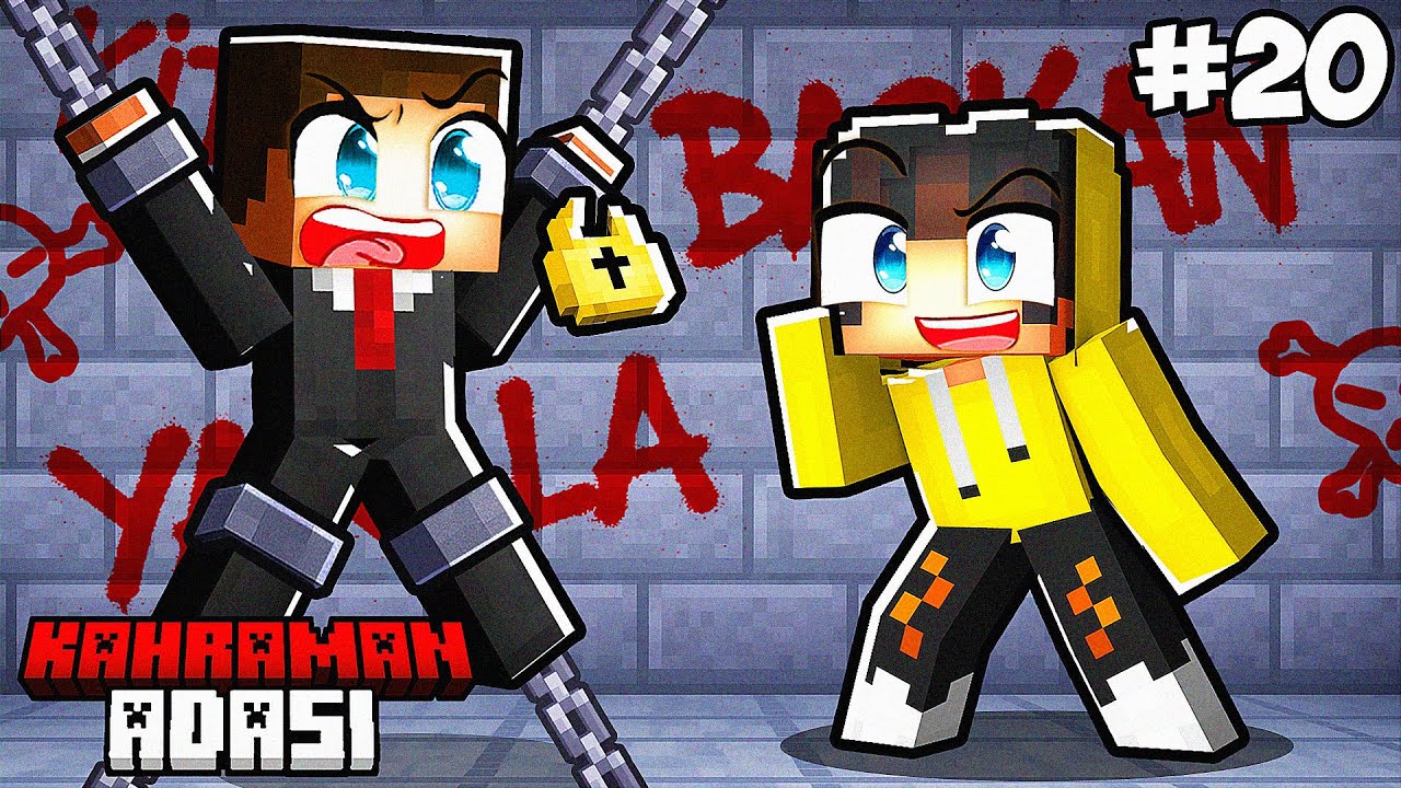 Kahraman Adasında Başkanı Kaçırıp Hapsettim! #20 🔒️ | Minecraft