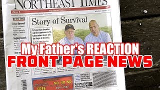 Dementia | My Father's REACTION to his PHOTO on FRONT PAGE NEWS