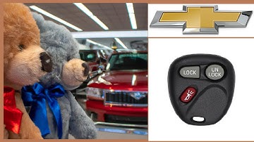 Chevrolet S 10 Key Fob Battery Replacement