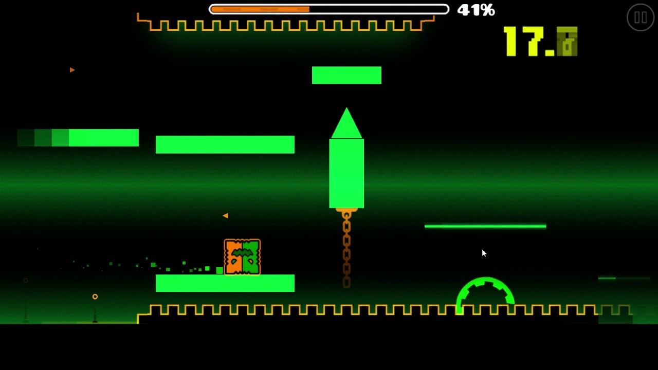 Geometry Dash - Moving Obstacles II by Sumsar