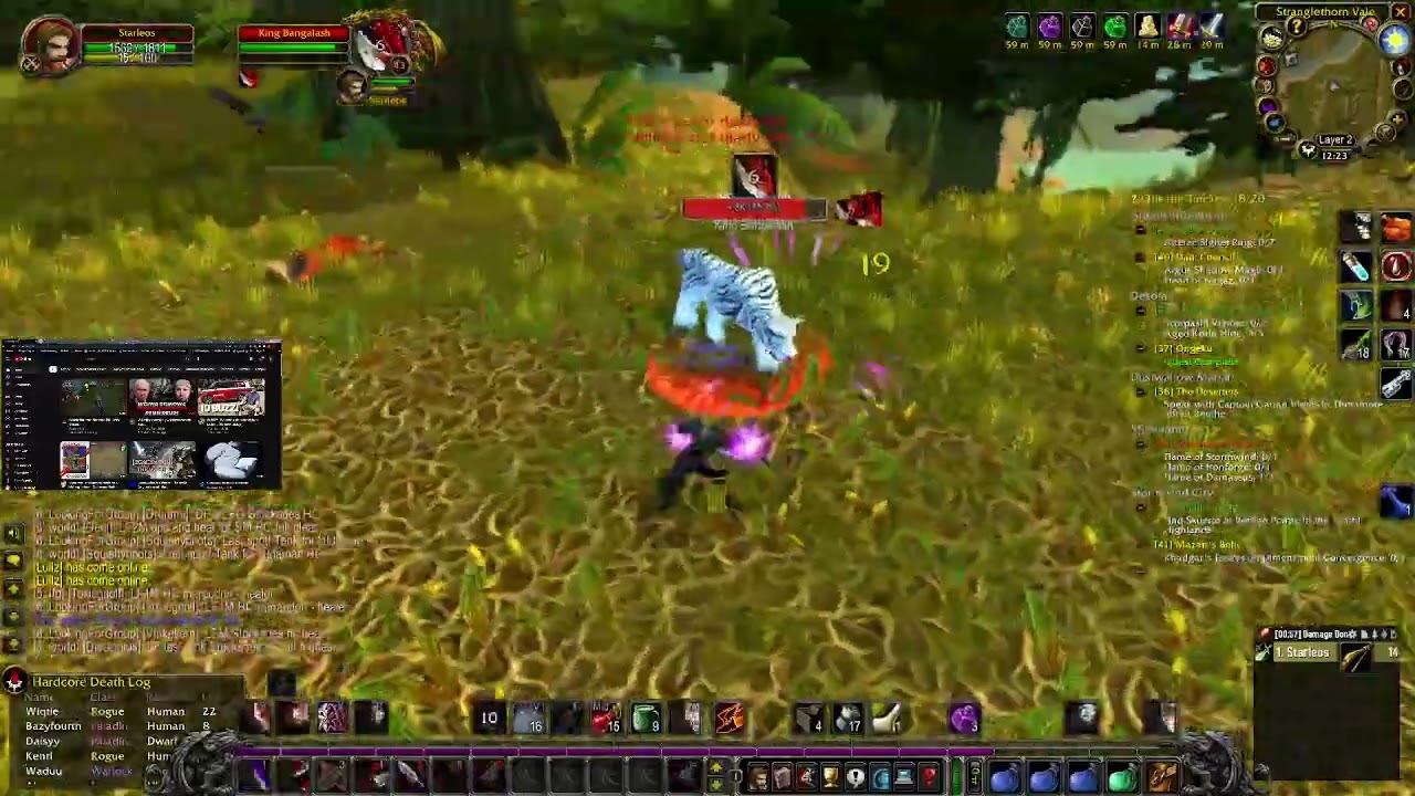 How to solo King Bangalash achievement as rogue lvl 39 (WoW classic Hardcore)