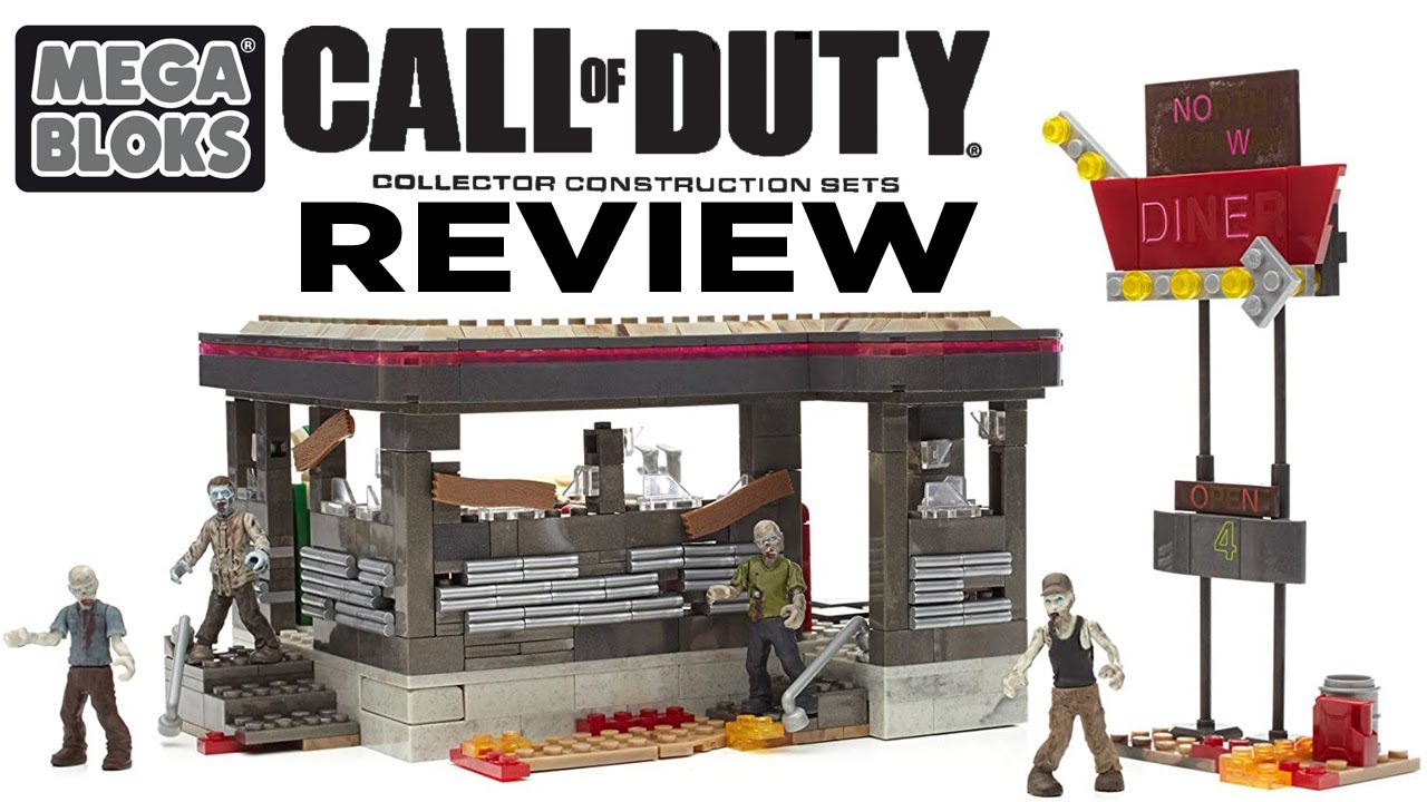 Mega Bloks Zombies Tranzit Diner Set Review - YouTube 