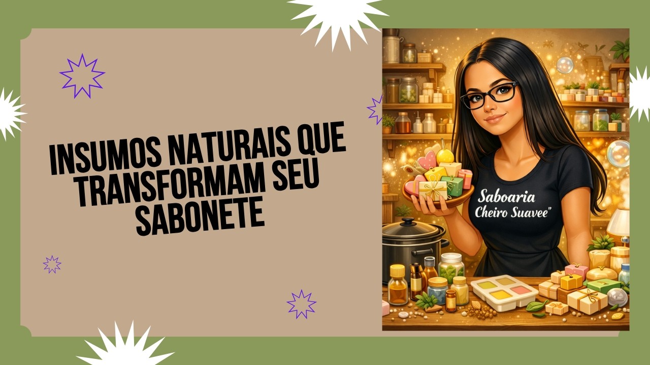 Sabonete com Ervas Naturais!