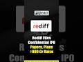 Rediff IPO Alert: ₹800 Cr Fundraise Plan Explained
