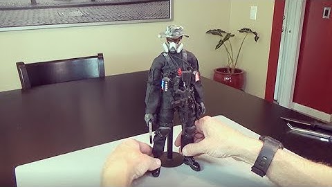 Sully Talks Kitbashes with a 1/6 scale Custom ZERT Operator Action Figure