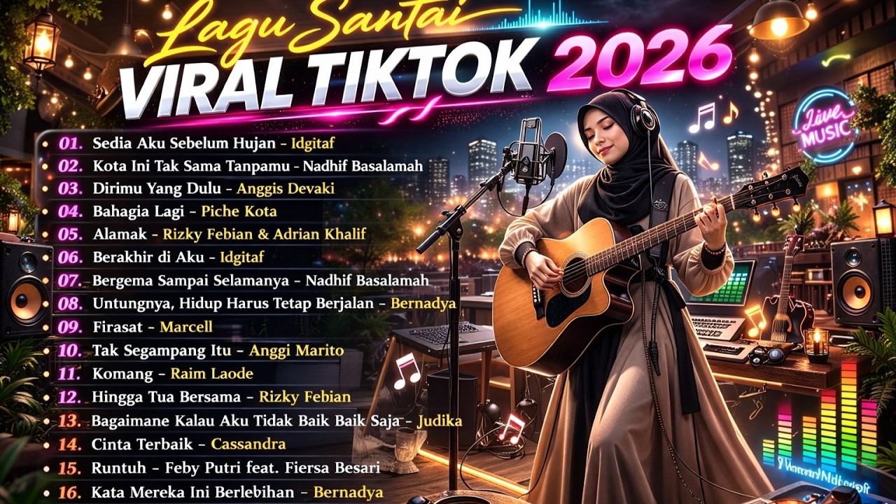 Lagu Santai Viral Tiktok 2026 — Lagu Pop Indonesia Terbaru 2026 | Musik Hits 2026 #musik1