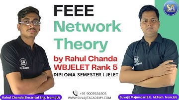 FEEE Network Theory by Rahul Sir Jelet Rank 5 Fundamental of Electrical Electronics Diploma Semester