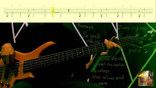 Video thumbnail of "Passeio - Boogarins (KEXP) (Bass/Baixo Cover com Tabs)"