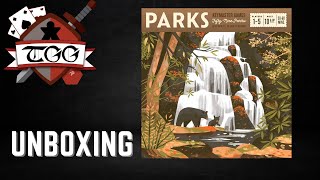 Parks Board Game Unboxing