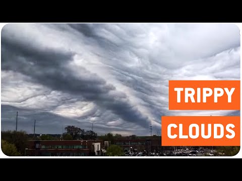 Trippy Clouds Time Lapse