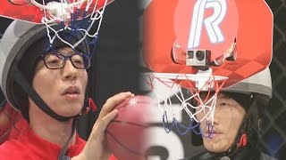 《FUNNY》 Running Man 런닝맨｜유재석, 김종국에 이마 농구 승리 '역시 1인장 중의 1인자' EP407 20151129 screenshot 4