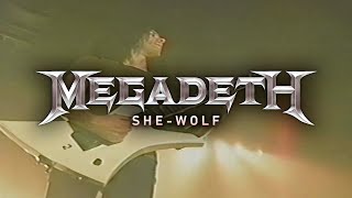 Megadeth - She-Wolf (Seoul, Korea 1998) Remixed and Remastered