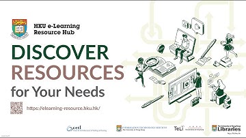 Introduction of the HKU e-Learning Resource Hub