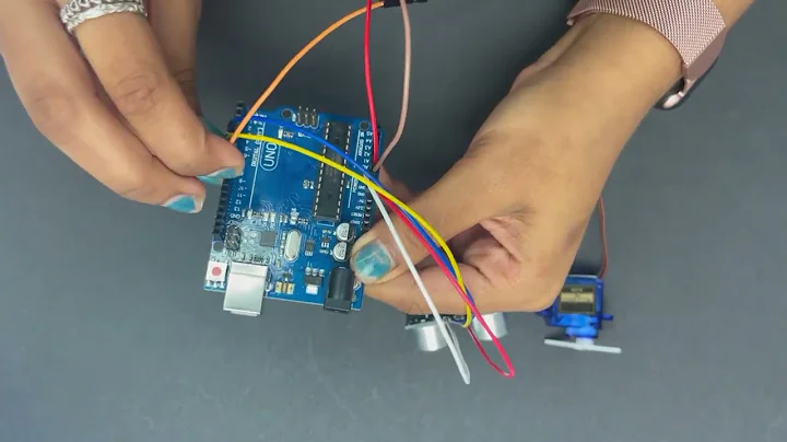 Wiring Up the Distance Sensor