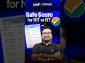 😱 JEE 2026 Safe Score for NIT or IIIT | 🎯 Set Your Target According To This | #safescore #jee2026