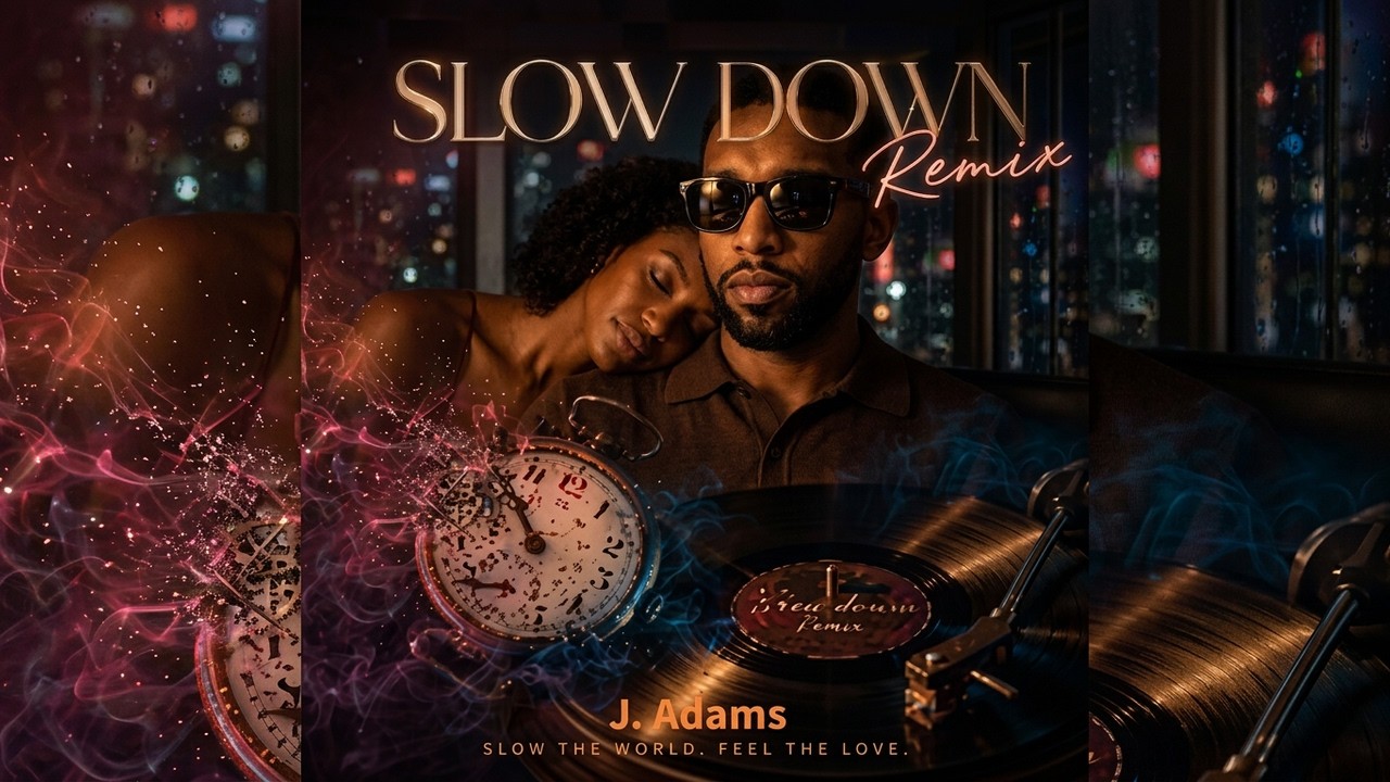Watch J. Adams - Slow Down Remix | Official Visualizer |Sophisticated Romance #rnb #contemportaryrnb on YouTube Watch J. Adams - Slow Down Remix | Official Visualizer |Sophisticated Romance #rnb #contemportaryrnb on YouTube