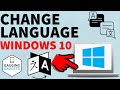 How To Change Language In Windows 10 